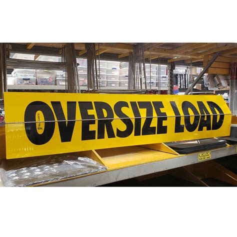 oversize aluminum signs.